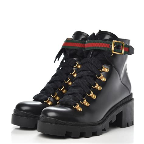 gucci boots sale women's|Gucci combat boots for women.